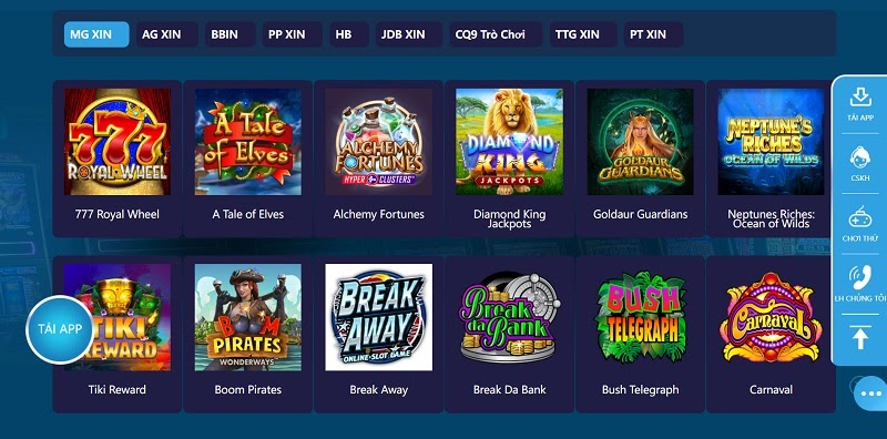 Slots nổ hũ 123b
