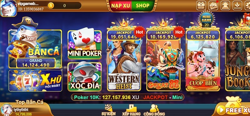 Giao diện XuVang777