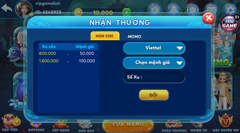 Rút tiền Bắn Cá Tiên Cách