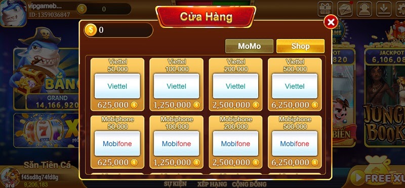 Rút tiền XuVang777