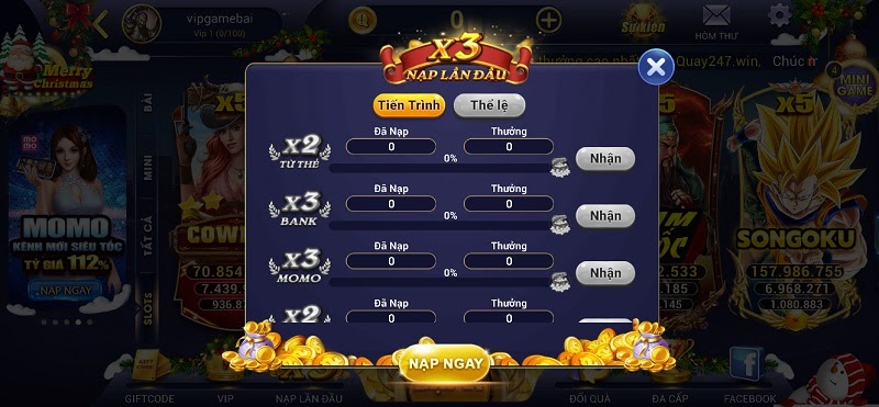 Ưu đãi ThanQuay247