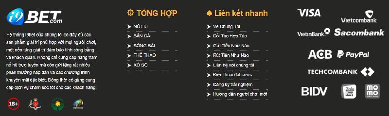 Đại lý liên kết với nhà cái i9Bet