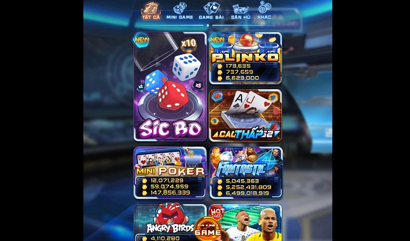 Số lượng đầu game cá cược đa dạng và phong phú nhất