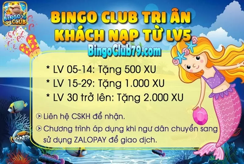 Khuyến mãi BinGo Club