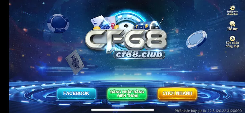 Giới thiệu về nhà cái CF68 Club cá cược trực tuyến