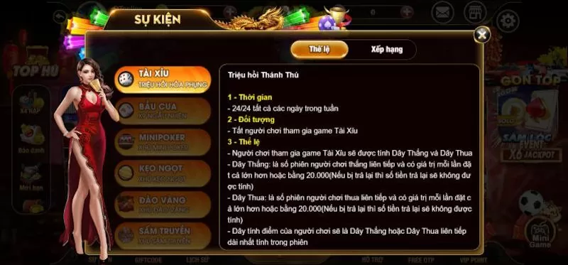 Tại Gon Vin, game thủ được giao dịch trực tiếp với nhà cái bằng tiền thật